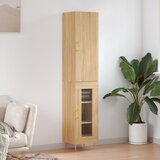  Visoka komoda hrasta sonome 34,5x34x180cm od konstruiranog drva Cijene