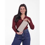 Vuch Clutch torbica Emeroo Intrecciato Beige, 13 x 28 cm Slike