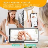 Bebe Stars BEBESTARS kamerica 5,0" z vrtljivo kamero in Wi-Fi | Shoptok.si