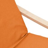  Stolica za opuštanje s tabureom od tkanine boja tamnožuta | shoptok.hr