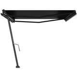  Samostojeća tenda na ručno uvlačenje 400 x 350 cm antracit | shoptok.hr