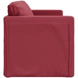  Podni kauč na razvlačenje 2-u-1 crvena boja vina 112x174x55 cm | shoptok.hr