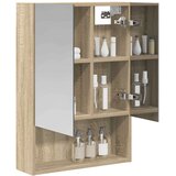  Kopalniška ogledalna omara Sonoma hrast 50 x 14,5 x 70 cm, (5000233168) | Shoptok.si