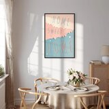  Slika - Inscriptions: Home Sweet Home (1 Part) Vertical 80x120 U crnom drvenom okviru | shoptok.hr