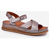 Maciejka Ladies leather sandals on platform | shoptok.hr