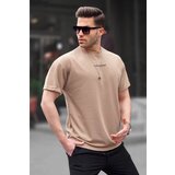 Madmext Light Brown Lycra Basic Men's T-Shirt 6060 | Shoptok.si