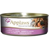 Applaws v bujonu 6 x 156 g - Skuša & sardine Cene