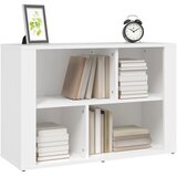  Komoda bijela 80 x 30 x 54 cm od konstruiranog drva | shoptok.hr