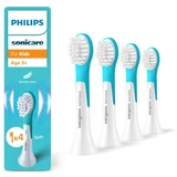 Philips Sonicare For Kids Mini 3+ HX6034/90 nadomestne glave za zobno ščetko za otroke 4 kos