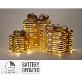  SET 3x LED božićnih dekoracija 90xLED/2xAA + 3xAA + 3xAA topla bela pokloni/zlatna | Eponuda.com