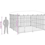  kavez za pse s krovom 300 x 300 x 210 cm | Eponuda.com