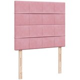  Krevet s oprugama i madracem ružičasti 120 x 190 cm baršunasti | shoptok.hr
