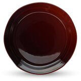 S|P Collection Bordo rdeč desertni krožnik iz kamenine ø 21 cm Manon – Cene