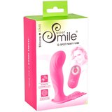 Sweet Smile SMILE G-Spot Panty - vibrator, ki ga je mogoče polniti, z radijskim nadzorom (roza) | Shoptok.si