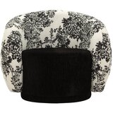Mauro Ferretti Črno-bel fotelj Oriental Style – | Shoptok.si