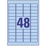Avery Zweckform Odstranljive modre etikete 45,7 x 21,2 mm | Shoptok.si