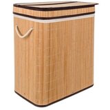Ruhhy bambusova košara za rublje 100 l, dvokomorna | shoptok.hr
