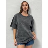 DStreet T-shirt damski DREY grafitowy | shoptok.hr