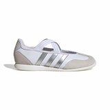 Adidas Odprte balerinke 'BARREDA' kit / srebrno-siva / bela | Shoptok.si