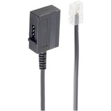 Shiverpeaks telefon adapter [1x RJ45 vtič 8p4c - 1x ženski konektor tae-u] 0.2 m črna, (20411177) Cene