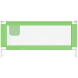  Sigurnosna ograda za dječji krevet zelena 200 x 25 cm tkanina | shoptok.hr