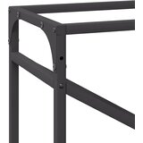  Stalak za drva crni 60x25x100 cm hladno valjani čelik | shoptok.hr