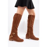 Fox Shoes Tan Women's Boots | shoptok.hr