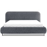 ELTAP modra oblazinjena zakonska postelja s prostorom za shranjevanje z letvenim dnom 140x200 cm pointt – | Shoptok.si