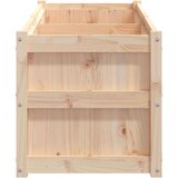 Vrtno cvetlično korito 150x50x50 cm trdna borovina | Shoptok.si
