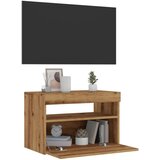 vidaXL TV ormarić s LED svjetlima Artisan hrast 60x35x40 cm | shoptok.hr