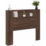  Uzglavlje Smeđi hrast 120 x 16,5 x 103,5 cm Konstruirano drvo | shoptok.hr