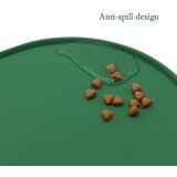 INF Silikonska podloga za hranjenje hišnih ljubljenčkov - protizdrsna, neprepustna Green, (5000125141) | Shoptok.si