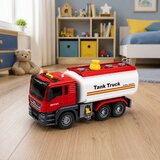Truck Tanker Water System Hose Water Pouring Lights Sounds Red | Shoptok.si