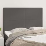 vidaXL Uzglavlja 4 kom sivi 72 x 5 x 78/88 cm od umjetne kože | shoptok.hr