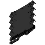 Weidmüller CH20M6 BP 4P-4P BK LF 1 1261494 osnovni element kućišta za profilnu šinu zatvoreno, za montažu na din-letvu 6.1 x 110.7 plastika crna 50 St. | Eponuda.ba