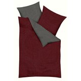 Kaeppel posteljnina jaro 140/200 cm saten siva, rdeča | Shoptok.si