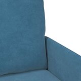  Sedežne garniture z blazino 110cm Modra Vezani les, (5000155050) Slike
