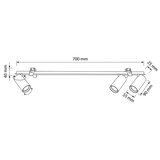 Brilagi Ugradna svetiljka SELE 3xGU10/30W/230V bela | Eponuda.com