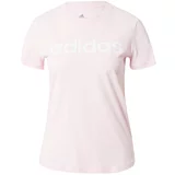 ADIDAS SPORTSWEAR Funkcionalna majica 'Essentials' roza / bela