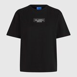 Karl Lagerfeld KLJ REG OUTLINE LOGO TEE Crna Cijene