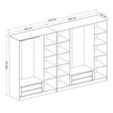 Hanah home garderober kale 4966 | ePonuda.com