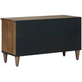 TV ormar s ladicama Smeđa 80 x 33,5 x 46 cm Čvrsto drvo manga | shoptok.hr