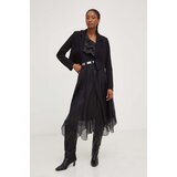 Answear Lab Pas ženski, srebrna barva | Shoptok.si