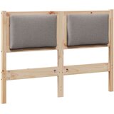  Uzglavlje Smeđa Masivna borovina 120 cm | shoptok.hr