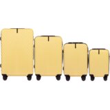 WINGS set od četiri kofera od ABS materijala veličine L M S XS sladoled | shoptok.hr