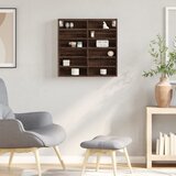  Vitrina boja smeđeg hrasta 60x8,5x58 cm od konstruiranog drva | shoptok.hr