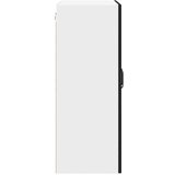 vidaXL Stenska kuhinjska omarica Črna 60 x 31 x 80 cm Konstruiran les | Shoptok.si