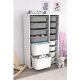 Hanah home višenamenska polica rine 2D4K8U white grey v3 | ePonuda.com