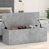  Kutija za pohranu boja betona 102x35x35 cm konstruirano drvo | shoptok.hr