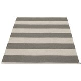 Pappelina antracitno siva/kremno bela notranja in zunanja preproga 140x180 cm bob charcoal linen – Cene